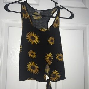 Charlotte Russe Sunflower top